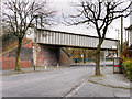 Railway Bridge over Woodlands Road in M8 5EG