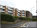 Apartment block on Evening Hill, Sandbanks Road in BH14 8LD