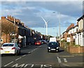 Looking along Plessey Road B1327 in NE24 3UR
