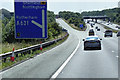 M18 at Junction 1 for Rotherham in S66 8EZ