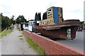 Old boat next to the Coventry Canal towpath in B77 4FQ