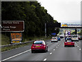 M1 Northbound near Whiston in Sitwell Ward