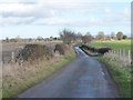 Localised flooding on the road to Middleton Quernhow in Wath