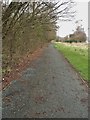 Pedestrian and cycle path from Brierley Road, Walton Summit in PR5 6HJ