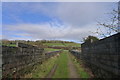 Crossing the Henbury Loop railway line in BS10 7NN