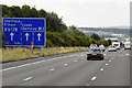 Northbound M1, Brinsworth in S60 5EH