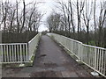 Footbridge over Whiteledge Road, East Gillibrands in WN8 9TA