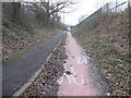 Cycle path at East Gillibrands in WN8 9TA