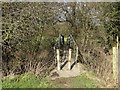 Footbridge over The River Amber at Sawmills in DE56 2EZ