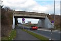 Railway bridge over A189 in NE63 9HE