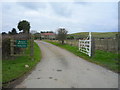 Road to Wrea Head House Farm in YO13 0PE