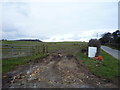 Field entrance off Barmoor Lane in YO13 0PE