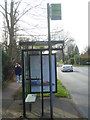 Bus stop on Crawley Road in RH13 5RU