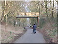 Southern's Lane bridge, Rainford Linear Park in WA11 8AZ