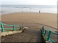 Steps down to the beach at Seaburn in SR6 8YX