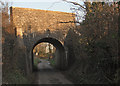 Cuckoo Bridge, nr Nottage from the west in CF36 3RU