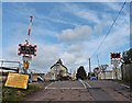Level crossing at Athelney in TA7 0SE