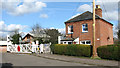 Old crossing keeper's cottage in Chapel Road in NR13 4FP