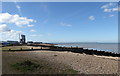 The beach at Whitstable in CT5 2AQ