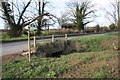 Bridge at junction of road and bridleway to Eynsham Mill in OX29 4EJ
