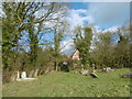 Church Farm seen from South Elmham All Saints Churchyard in IP20 0PS