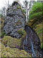 Waterfall formed by a tributary of the Allt na Doire in IV2 6TX