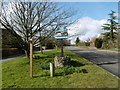The village sign at Tasburgh in Tasburgh