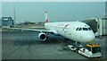 Austrian Airlines at Manchester Airport Terminal 1 in M90 5XA