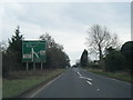 A44 nears Southcombe junction in OX7 5QH