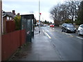 Bus stop and shelter on Coldhams Lane, Cherry Hinton in CB1 3GL