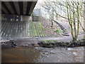 Steps to Houghtons Road from the River Tawd in WN8 6SY
