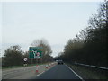 A40 nears Headington Roundabout in OX3 9FQ