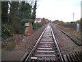 Railway towards Cambridge in CB1 9BF