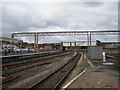 Western approach to Chester station (1) in CH2 3PS
