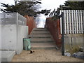 Footpath from the beach to Lingdale Road, West Kirby in CH47 4AW
