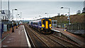 Departing New Cumnock Station in Mansfield (East Ayrshire)