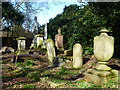 Eclectic group of memorial headstones - Wisbech General Cemetery in PE13 1PL