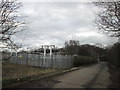 Electricity sub-station east of Hague Lane, South Kirkby in WF9 3JP