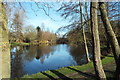 Lake at Holbrook Gardens in IP9 2RB