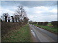 Minor road towards Risby  in West Suffolk District