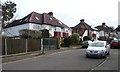 Extended semi-detached houses on Rosecroft Walk [1] in HA5 2RS