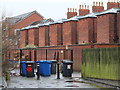 Back streets of Leigh in WN7 2RH