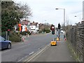 Temporary traffic lights on Cannon Lane in HA5 1NH