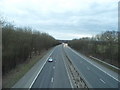 The A329(M) from Binfield Road in RG40 1EJ