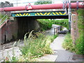 Railway Bridge over Salthouse Lane in LA13 9RQ