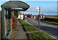 Bus shelter at Hardy Barn Bottom, Shipley in DE75 7DQ