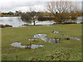Looking across to North Lake, Mayesbrook Park in IG11 9BW