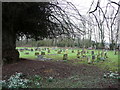 The churchyard, Hintlesham in IP8 3NH