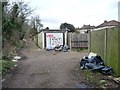 Fly-tipping, west of Torbay Road in HA2 9QL