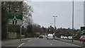 A24 approaching Deepdene Roundabout in RH5 4AD